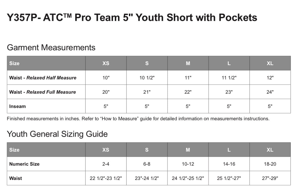 Youth ATC Shorts (CKS)