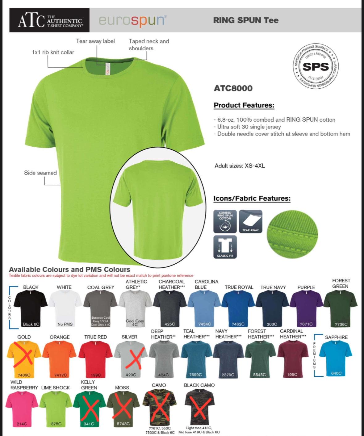 Adult ATC Short Sleeve Tshirt