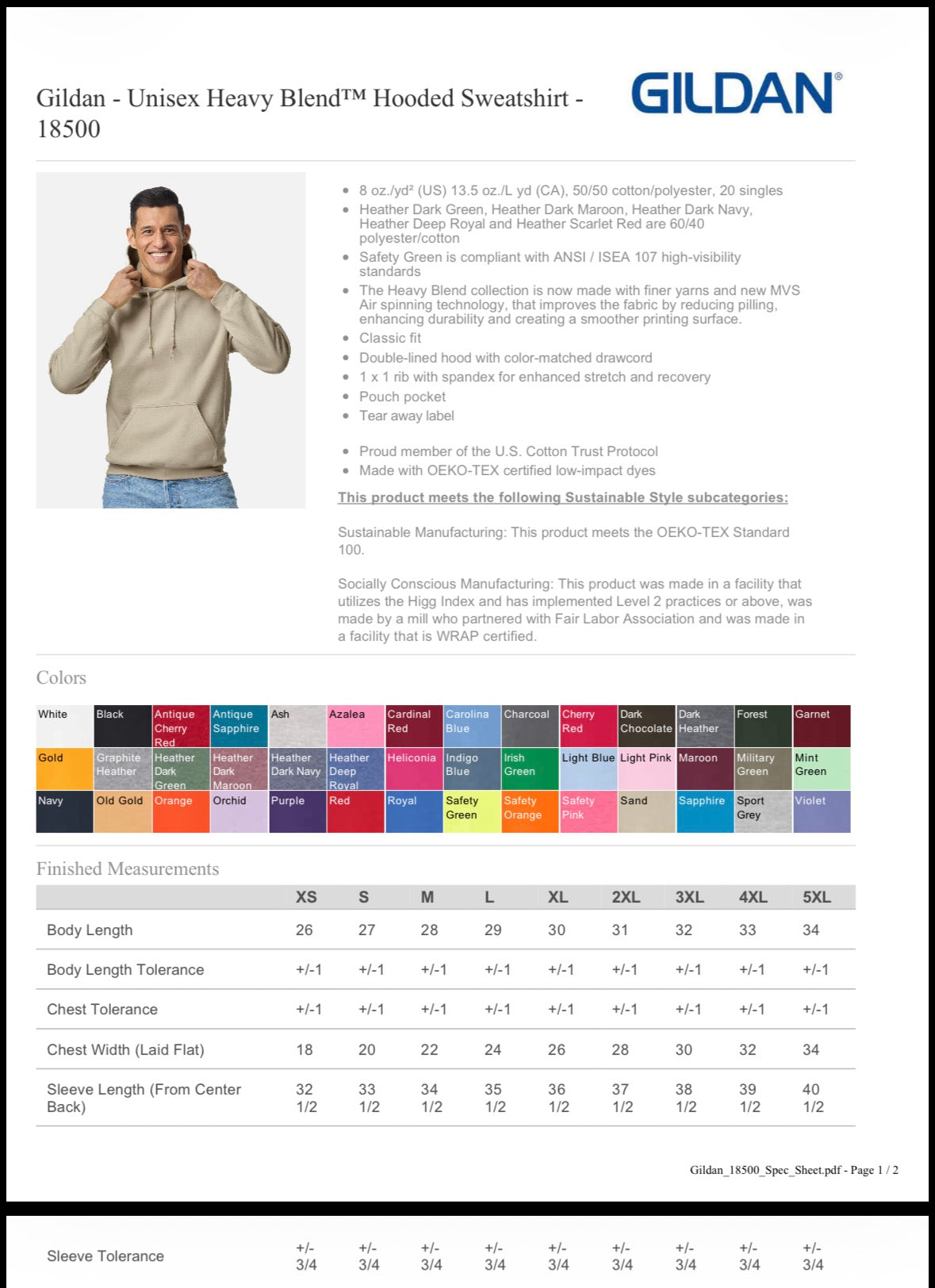 Gildan Adult Hoodie