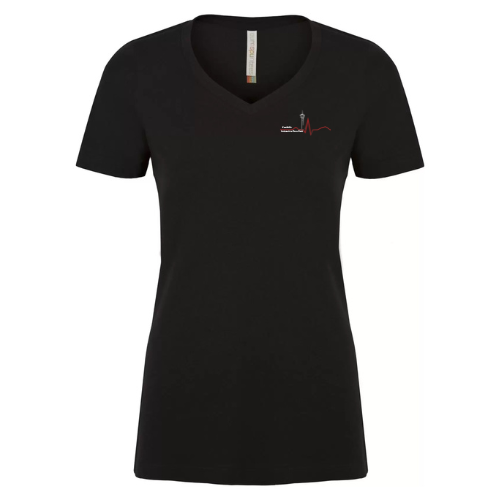 FMC ICU Ladies V-Neck T-shirt (ATC)