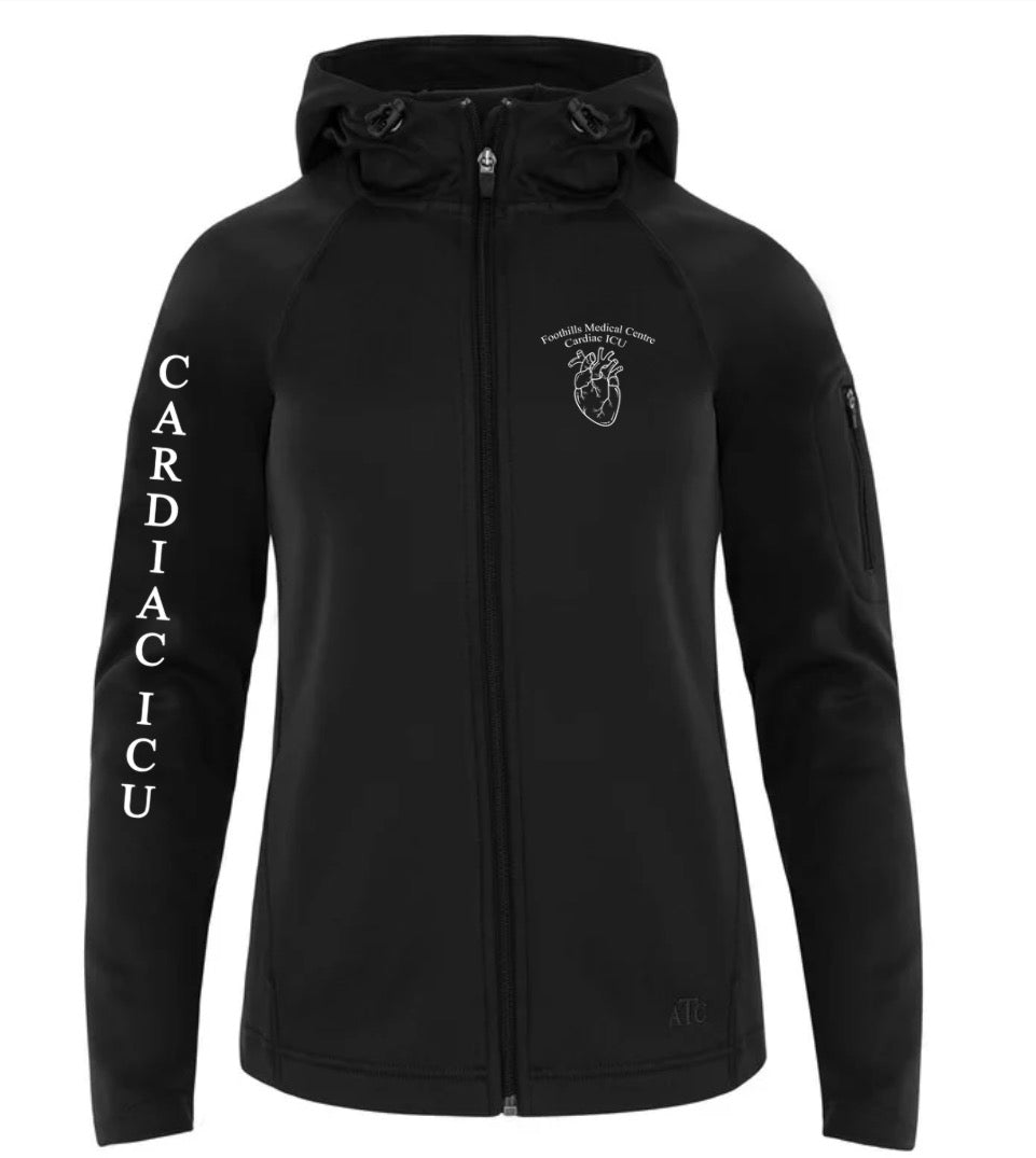 CICU Ladies ATC PTECH Fleece Hooded Jacket