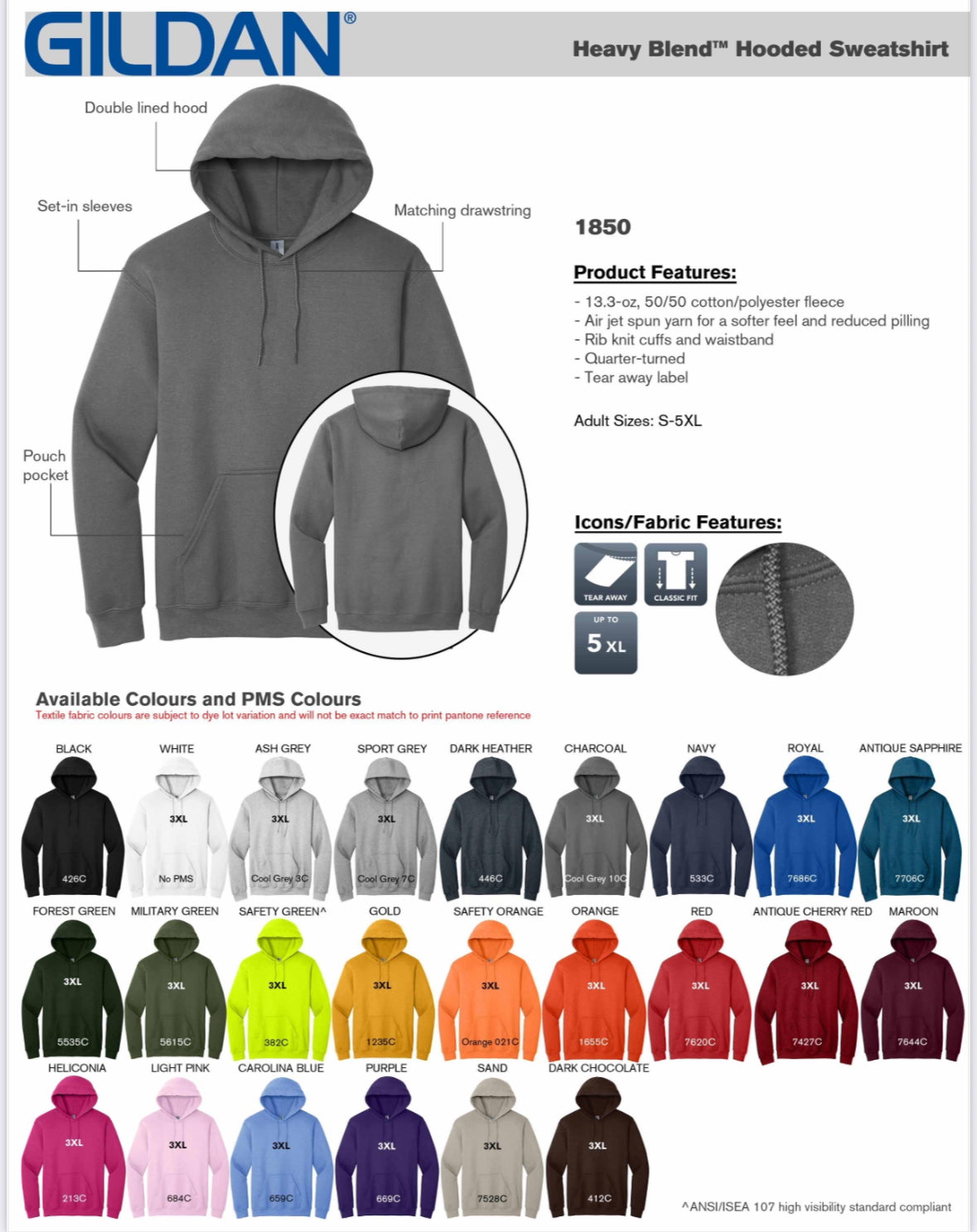 Adult Gildan Hoodie