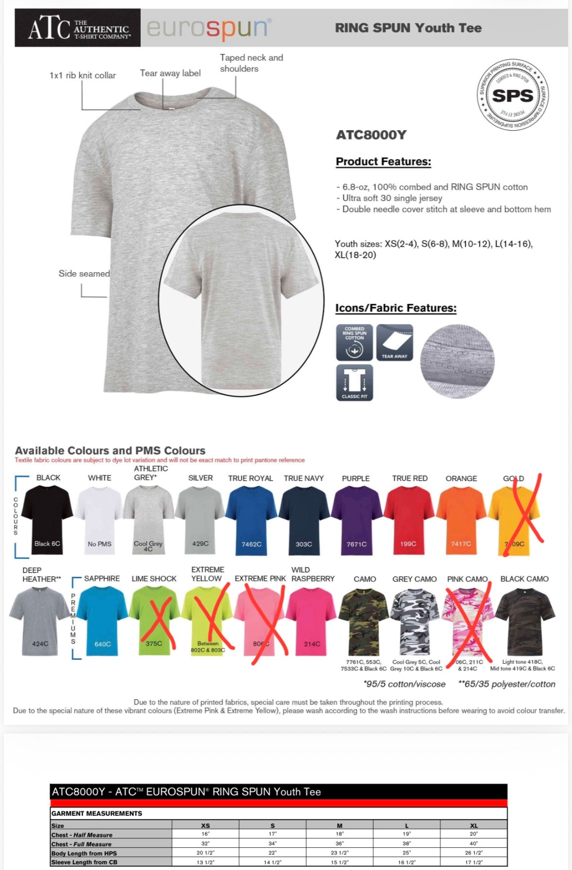 ATC Youth tee