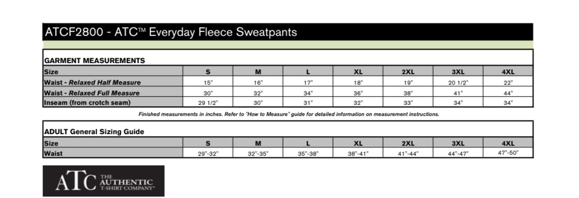 Adult ATC Sweatpants (CKS)
