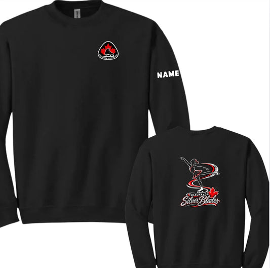 Youth Crewneck Sweater (Silver Blades)