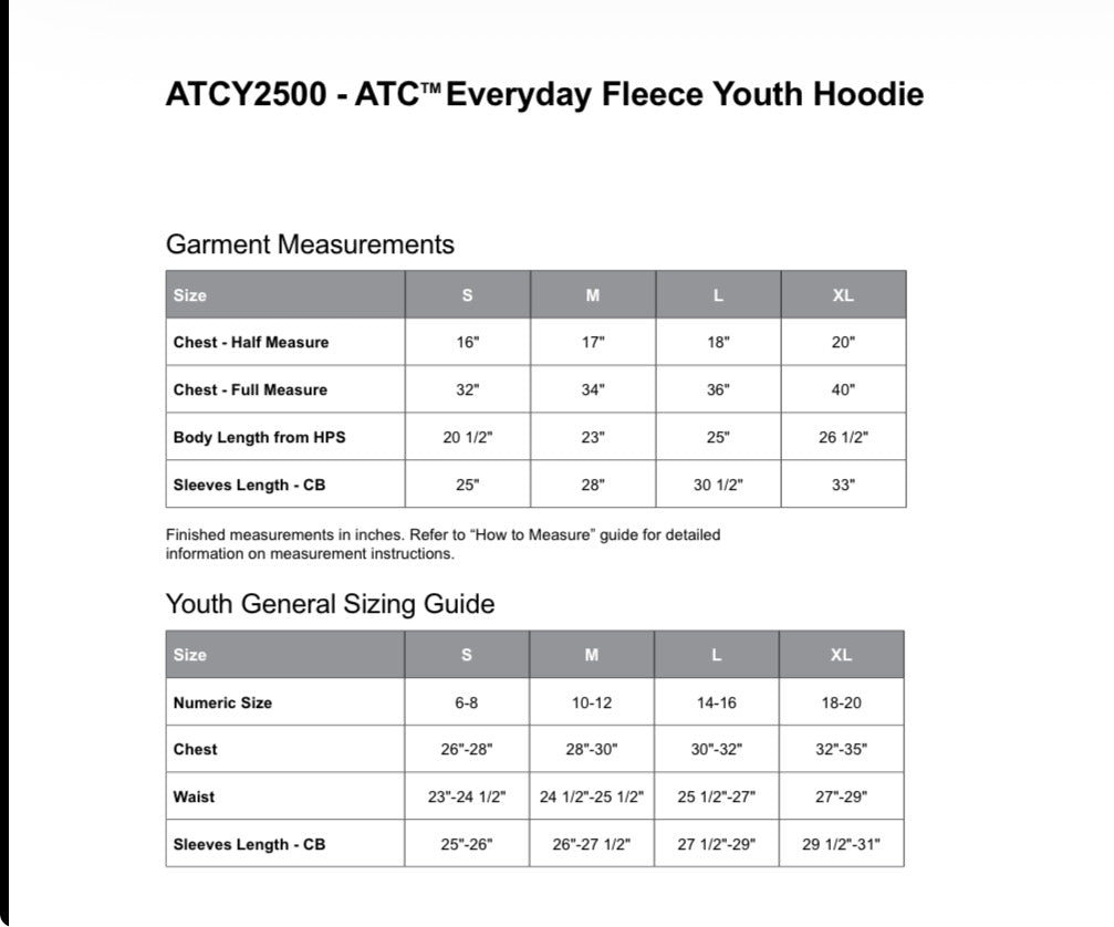 Youth Hoodie (Silver Blades)