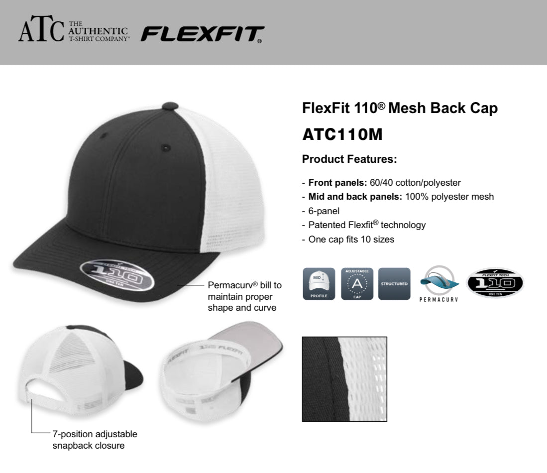 Adult Flexfit 110 Mesh Back Cap