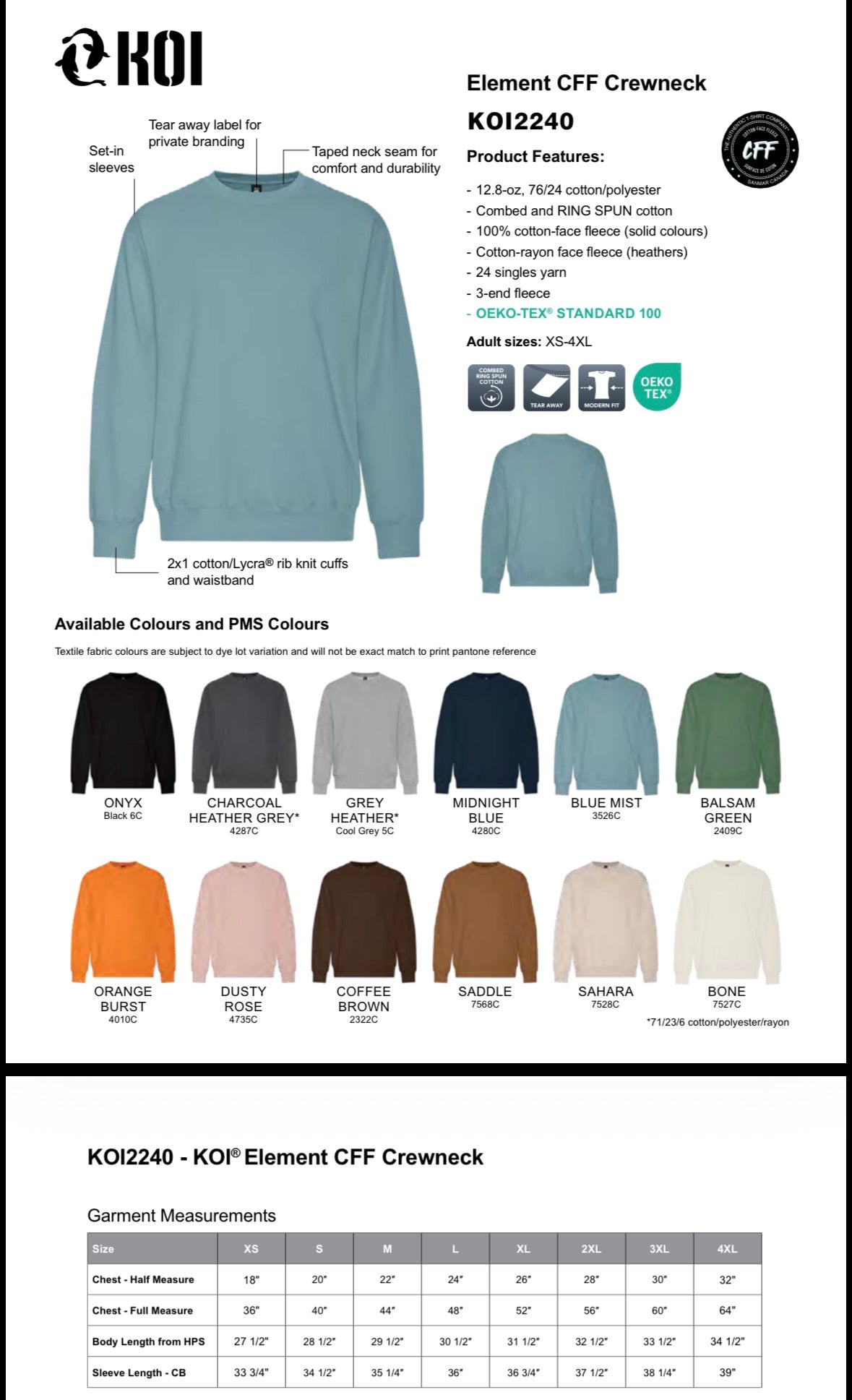 Koi Crewneck