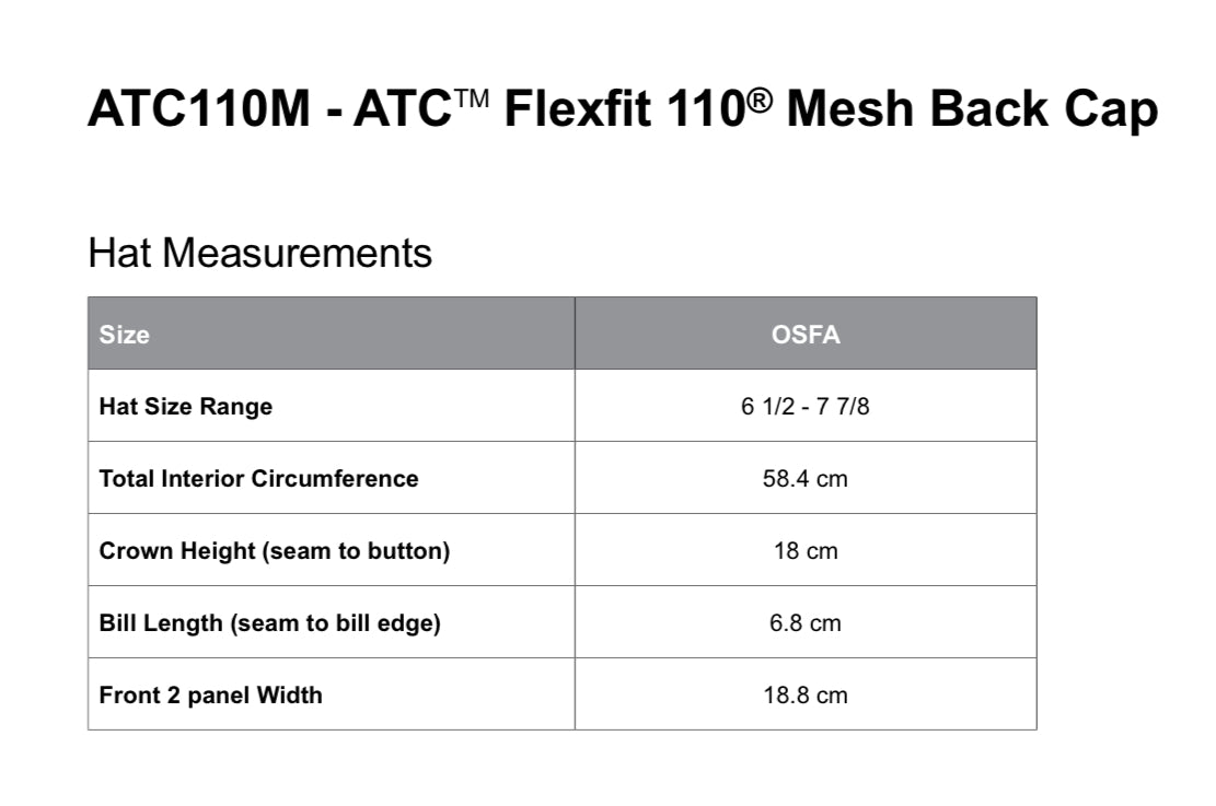 Adult Flexfit 110 Mesh Back Cap