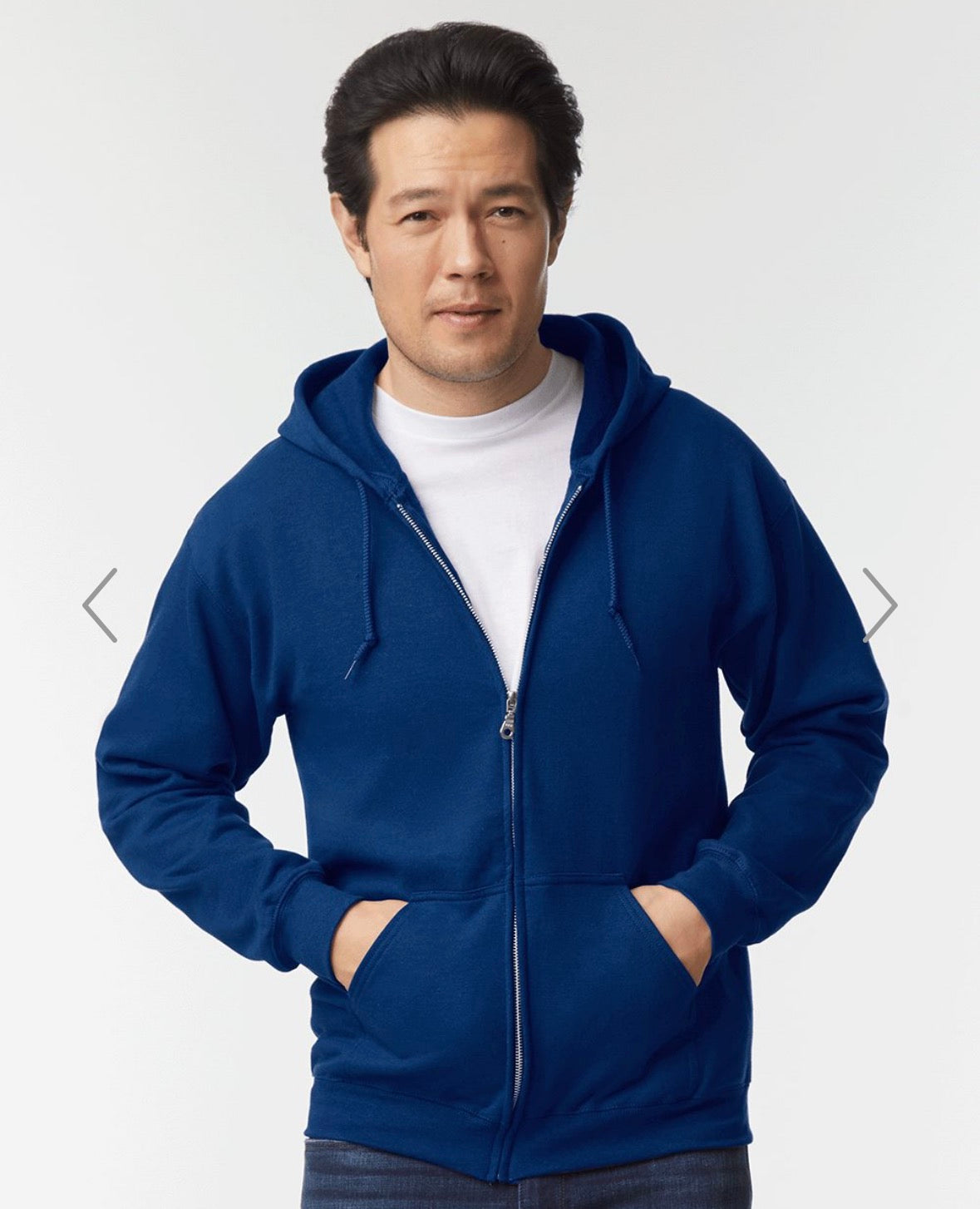 Gildan Adult Zip Up Hoodie