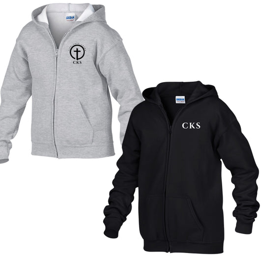 Adult Gildan Zip Up Hoodie (CKS)