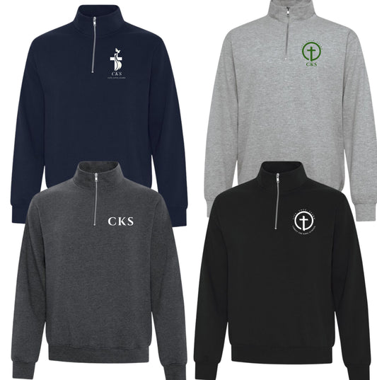 Adult ATC 1/4 zip sweater (CKS)