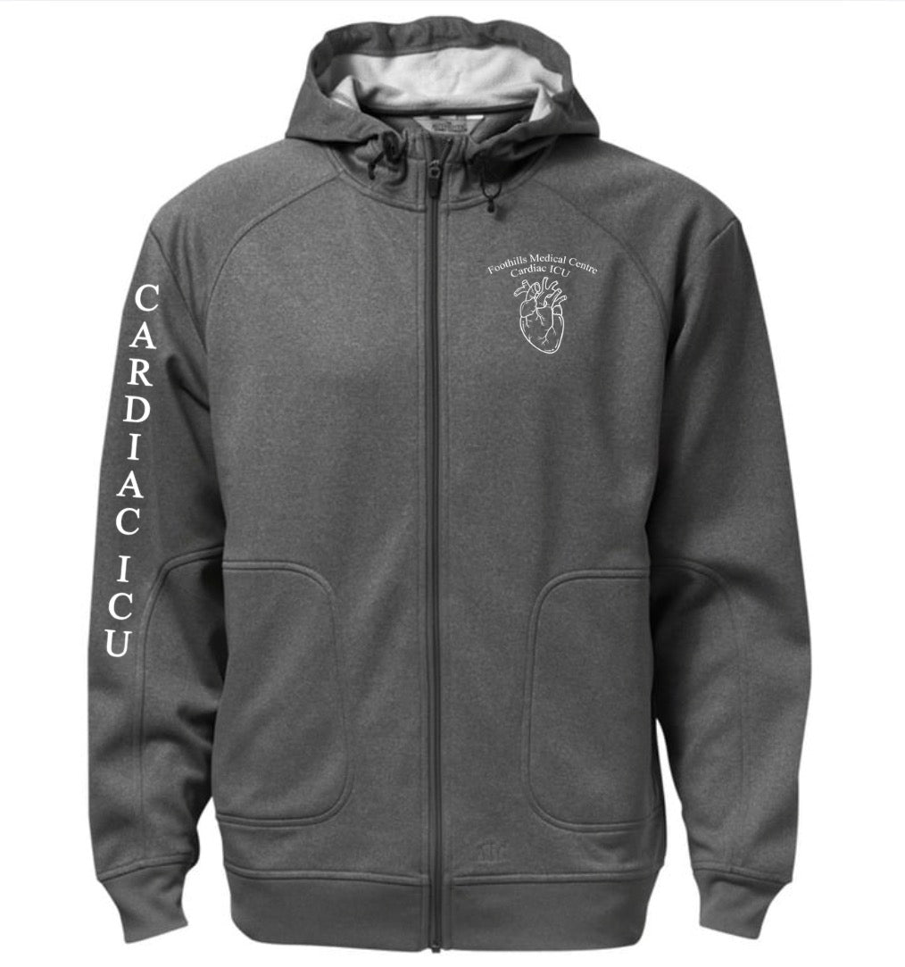 CICU Unisex ATC PTECH Fleece Hooded Jacket