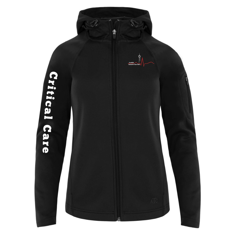 Ladies ATC PTECH Fleece Hooded Jacket